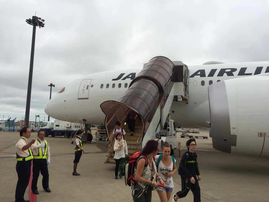 De reis naar&nbsp;Japan