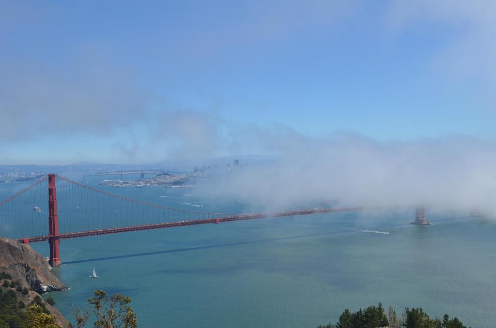 The Golden Gate vanuit de&nbsp;lucht!
